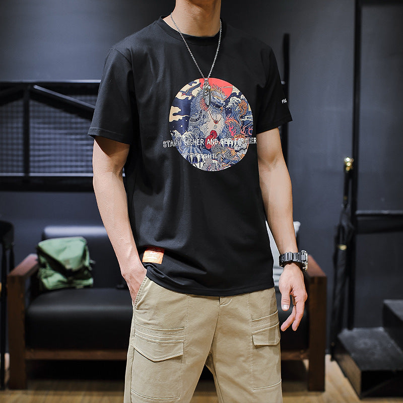 1199329988360 Large size T-shirt print T-shirt - Image 5
