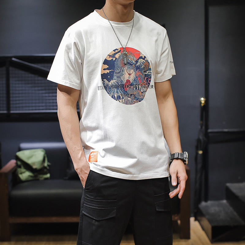 2167690978816 Large size T-shirt print T-shirt