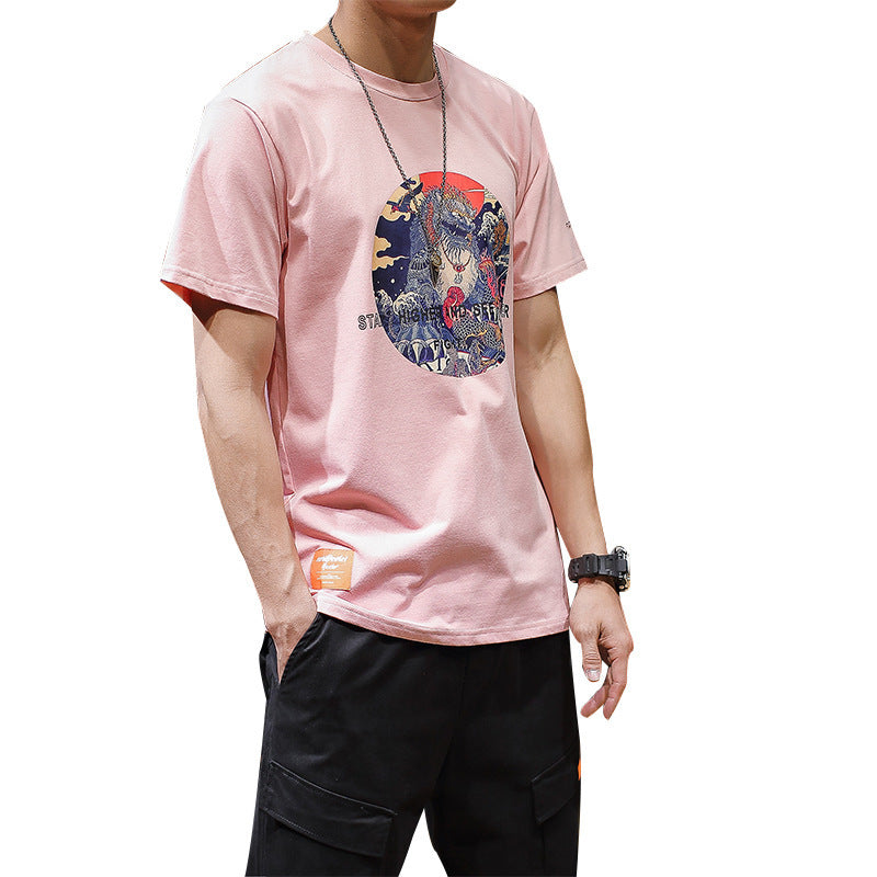 4082825464200 Large size T-shirt print T-shirt - Image 3