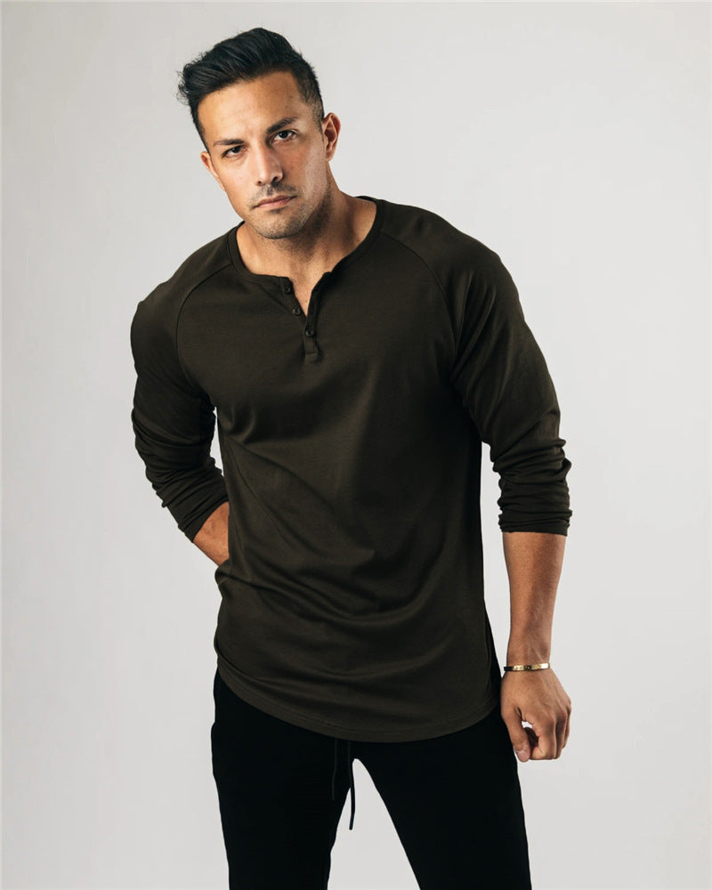57c2e3dd-48b7-4293-8419-d0664261e950_d40ad65f-b25d-4ac8-8fd7-4202a98f1d60 Muscular Man Fitness Sports T-shirt Trend Slim - Image 5