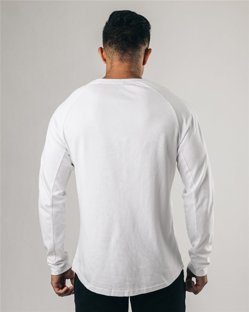 647ab5fc-3d68-4713-926e-b75a4df380a1 Muscular Man Fitness Sports T-shirt Trend Slim - Image 2