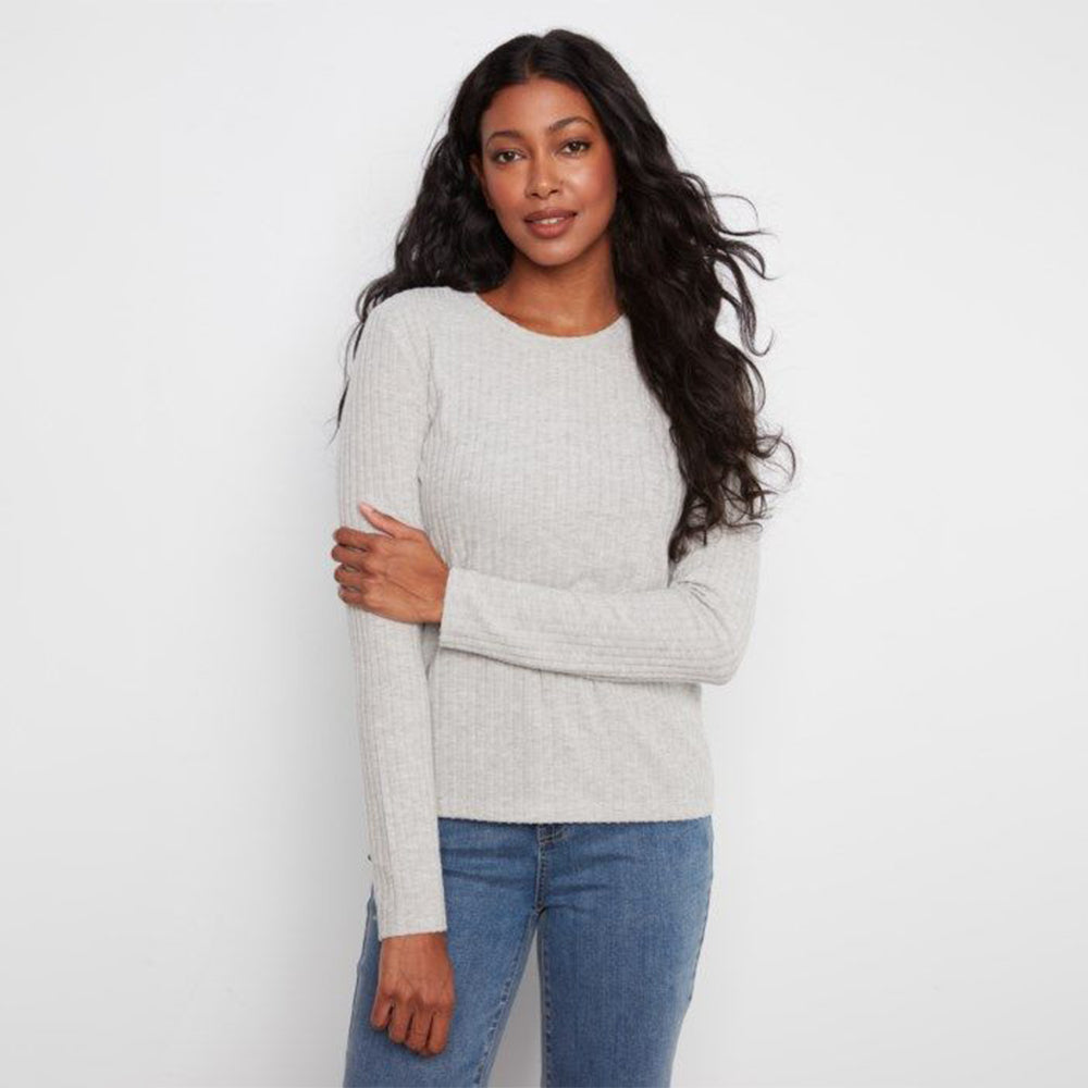 charliebheathergreylongsleevecrewnecktop charliebheathergreylongsleevecrewnecktop