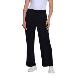 multiplesblackwidebandpullonwidelegknitanklepantplus