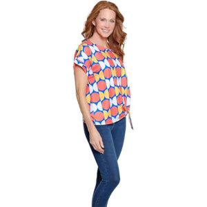 multiplesgeomulticuffedshortsleevedolmanscoopnecktiewaisttop2