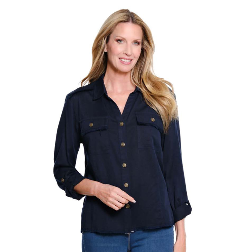multiplesmidnightrolltablongsleeve2pocketbuttonfronty neckwovenjacket multiplesmidnightrolltablongsleeve2pocketbuttonfronty neckwovenjacket