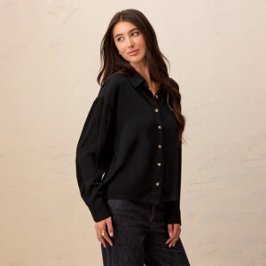 tribalclothingcolongsleevebuttonfrontblouseblack1 0e5be043 0f37 4c8f 9a82 cb17c1ccd4be