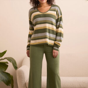 tribalclothingcolongsleeveunecksweater chive 3